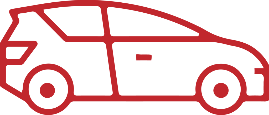 Car Shape Icons Hatchback